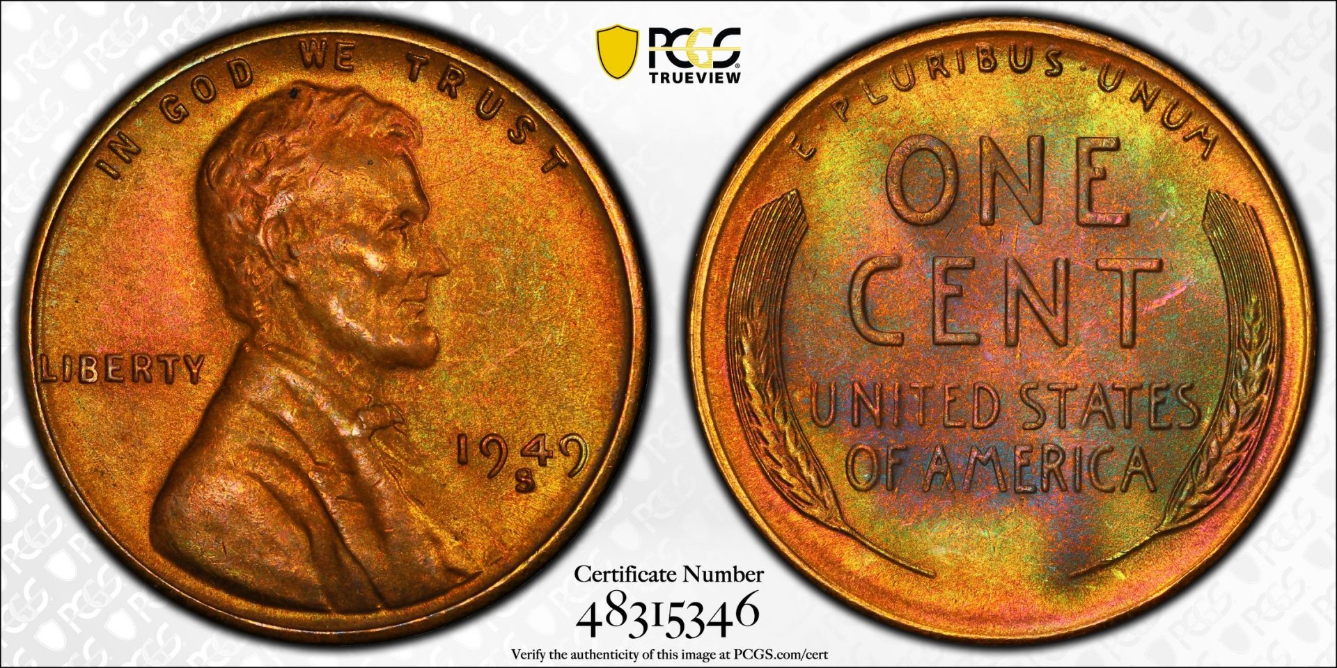 1c 1949-S MS66RB PCGS Trueview 48315346.jpg