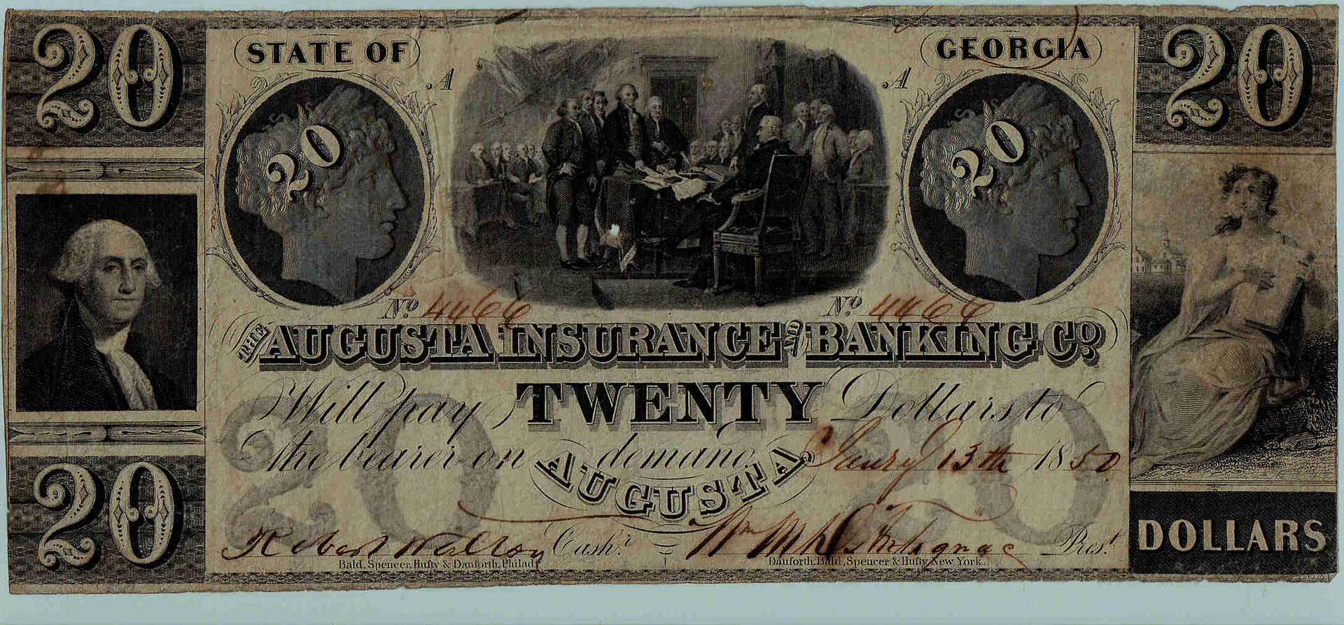 $20 Georgia- Augusta, Augusta Insurance and Banking Co., 1850 (2).jpg