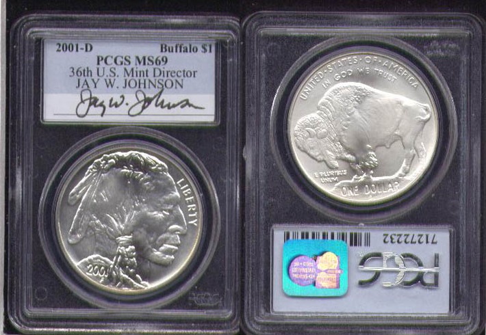2001-D PCGS MS69 Buffalo Jay Johnson.jpg