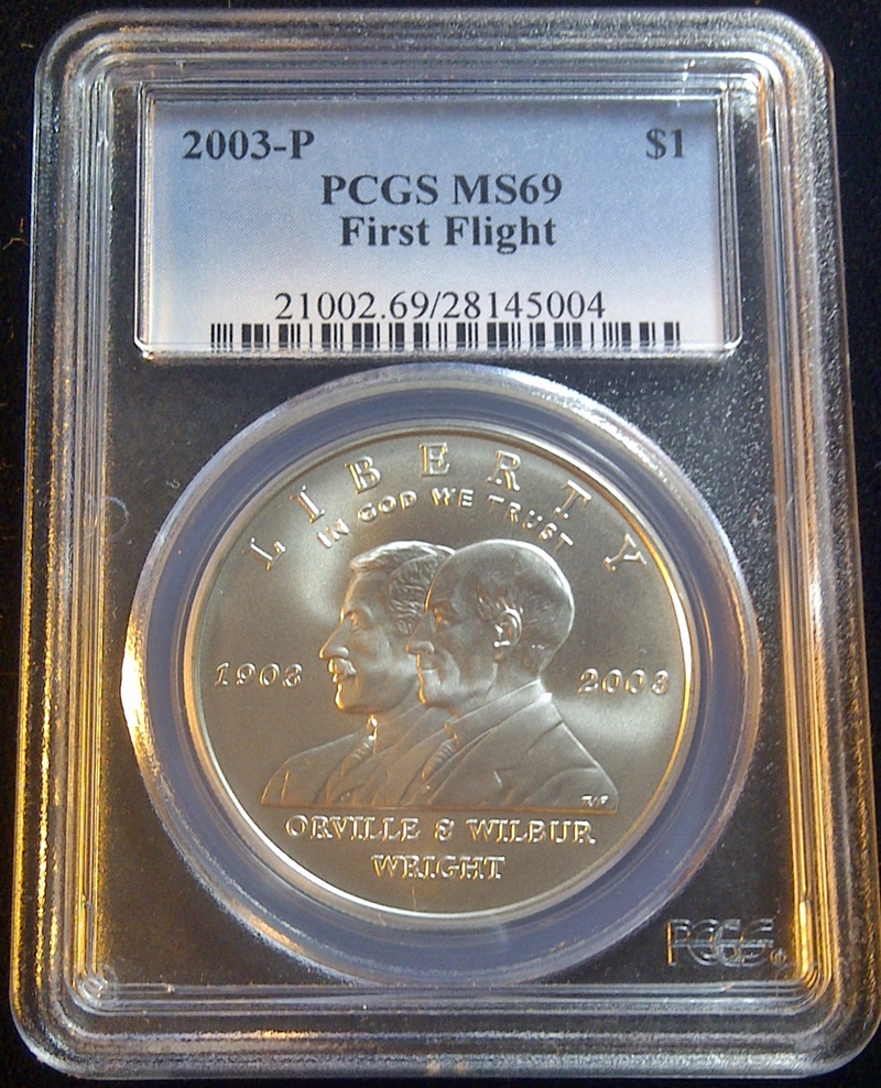2003 FirstFlightCentennial pcgs slab MS69.jpg