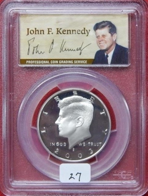 2003 S Kennedy Silver Half Dollar PR69 obv 1.jpg