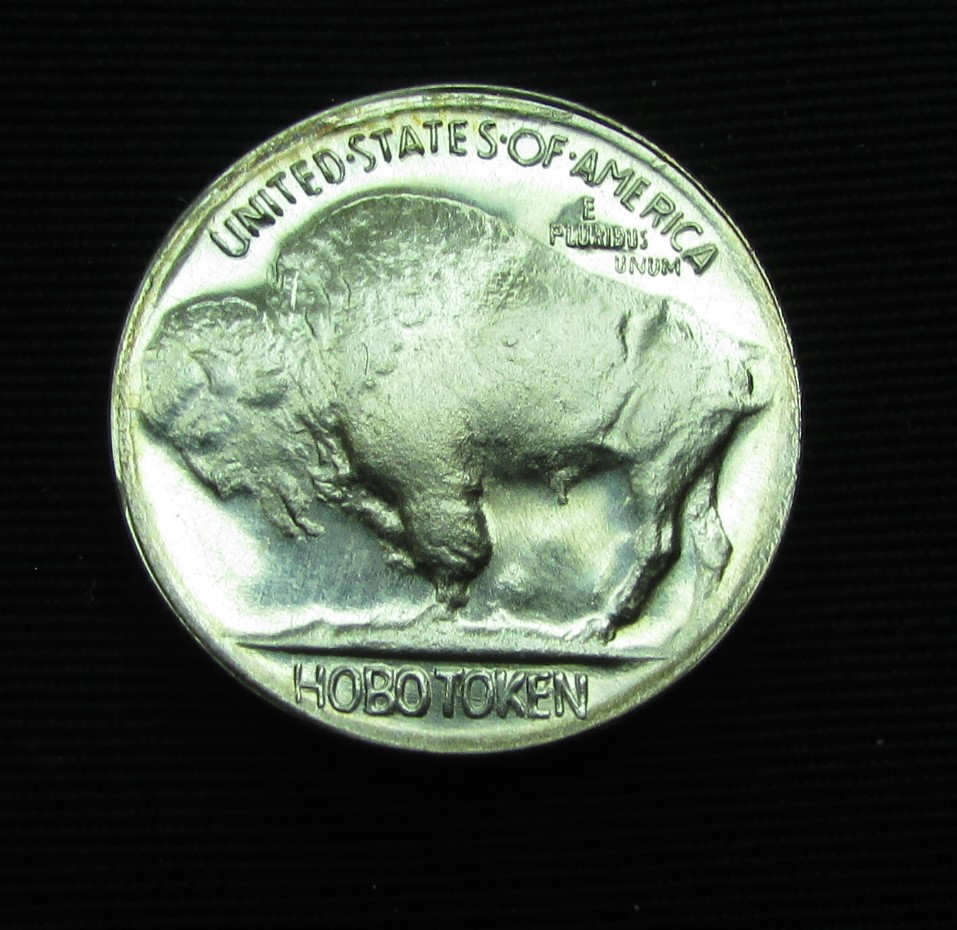 2005 Gallery Mint RL - Three Legged Buffalo Hobo Nickel - reverse.JPG