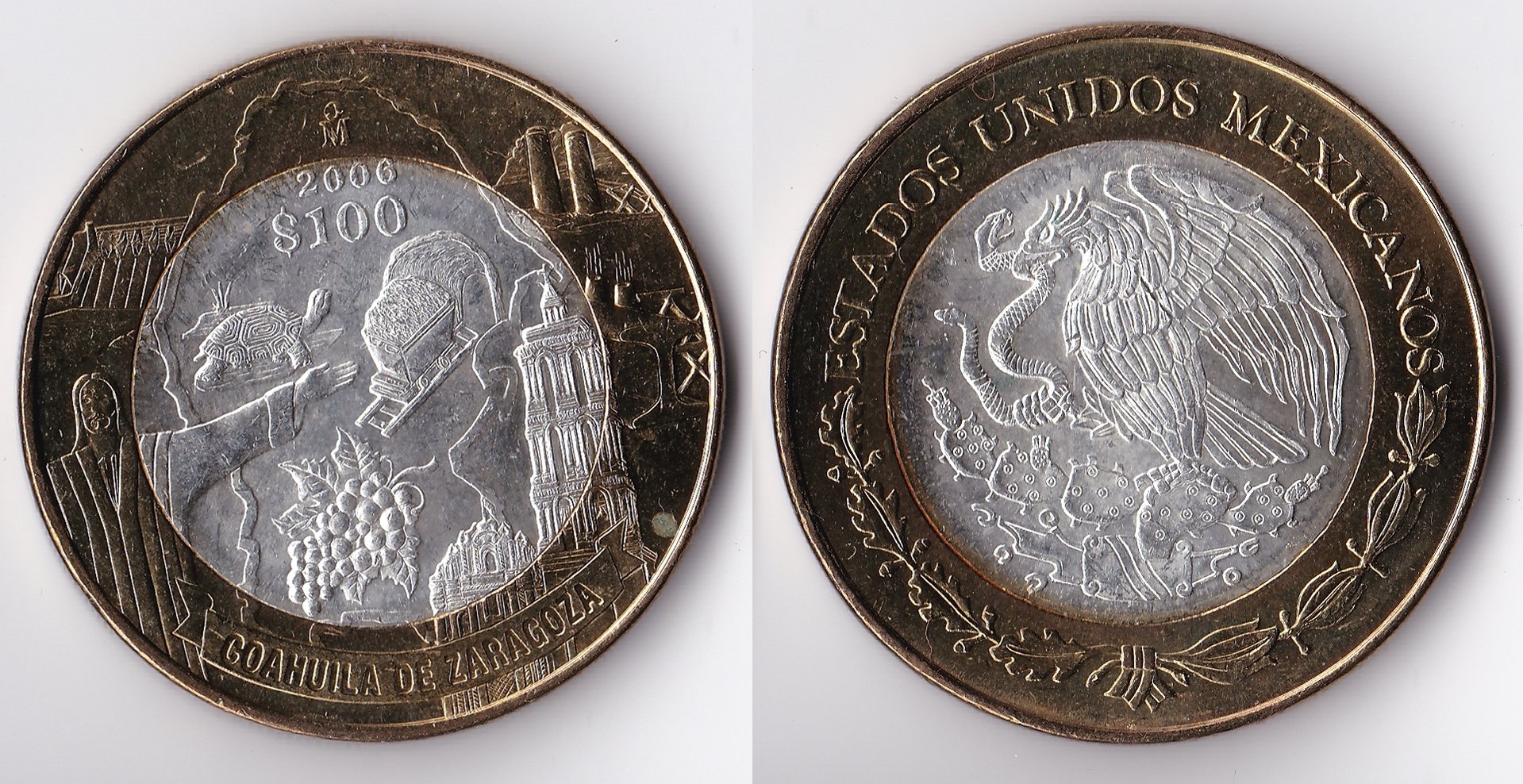 2006 mexico 100 pesos zaragoza.jpg