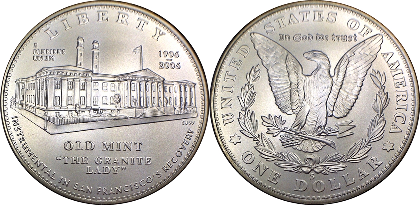 2006 SF Mint Silver Dollar unc sidexside.jpg