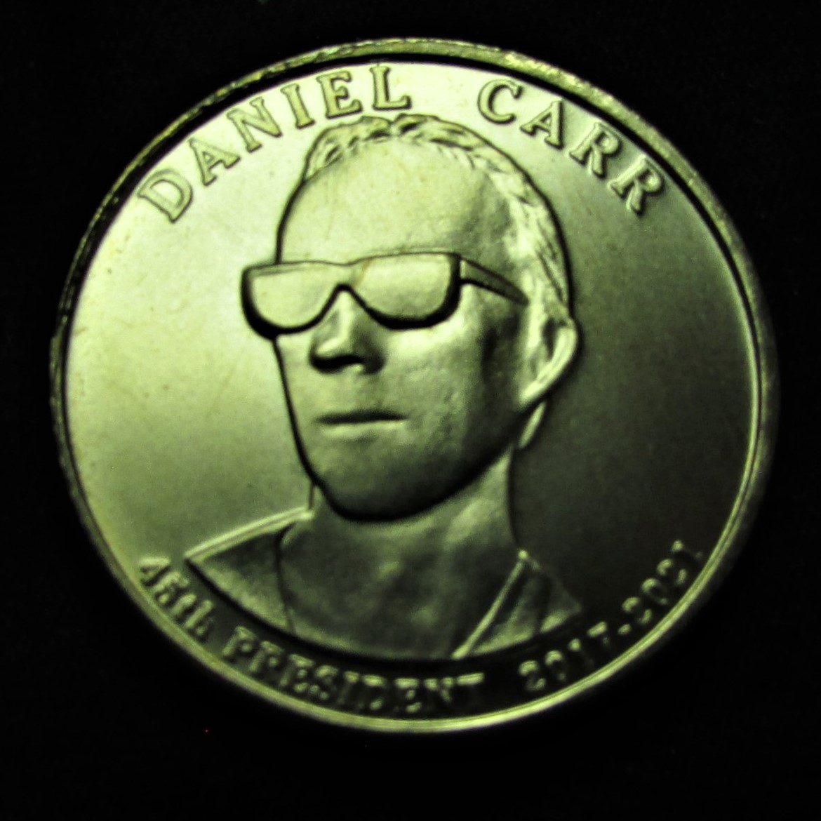 2007-D Daniel Carr President Series Parody - obverse.JPG