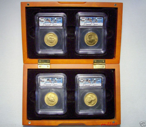 2007 Daniel Carr Four President set.jpg