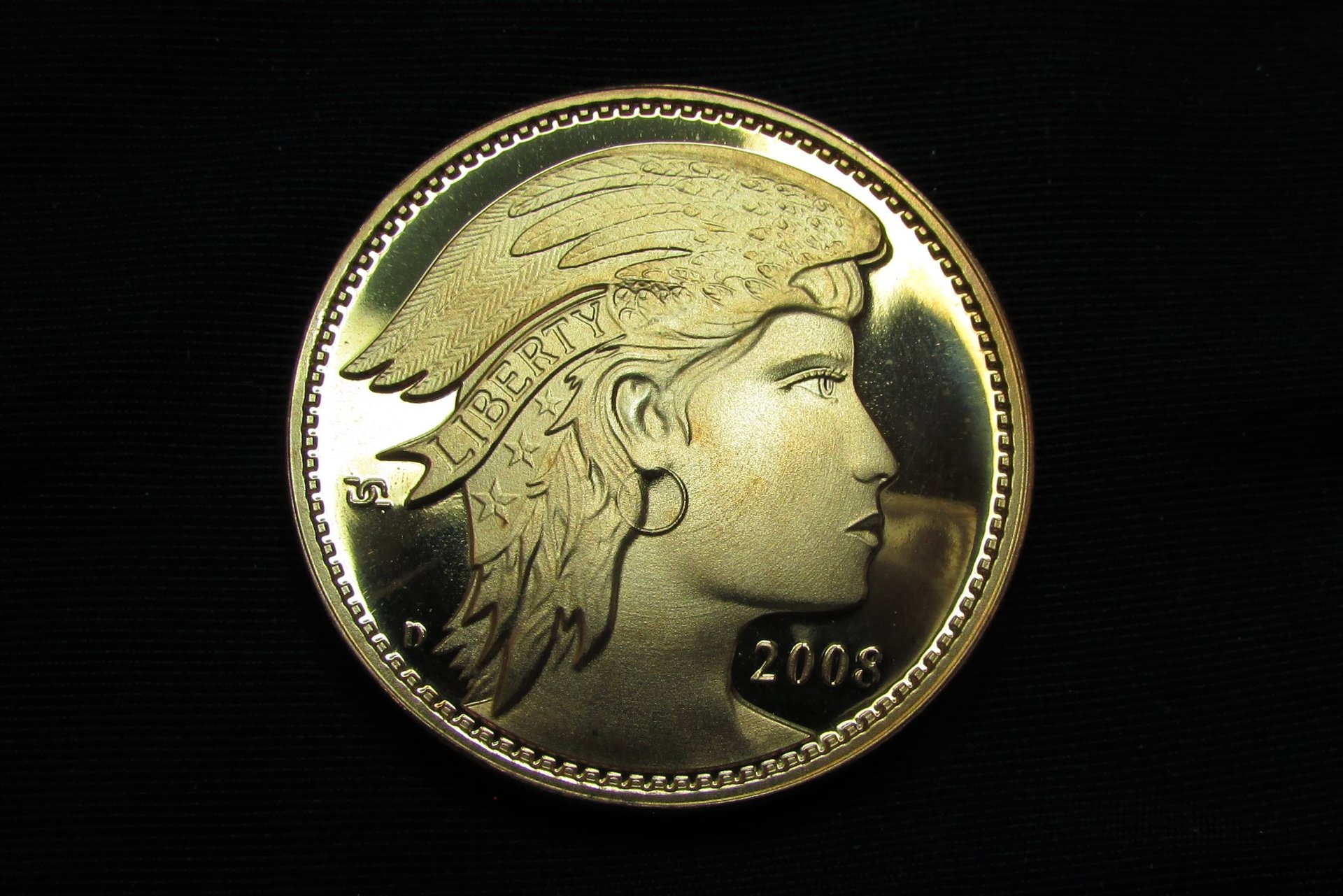 2008 UNA 20 Ameros - Winged Liberty Head - 39mm - obverse.jpg