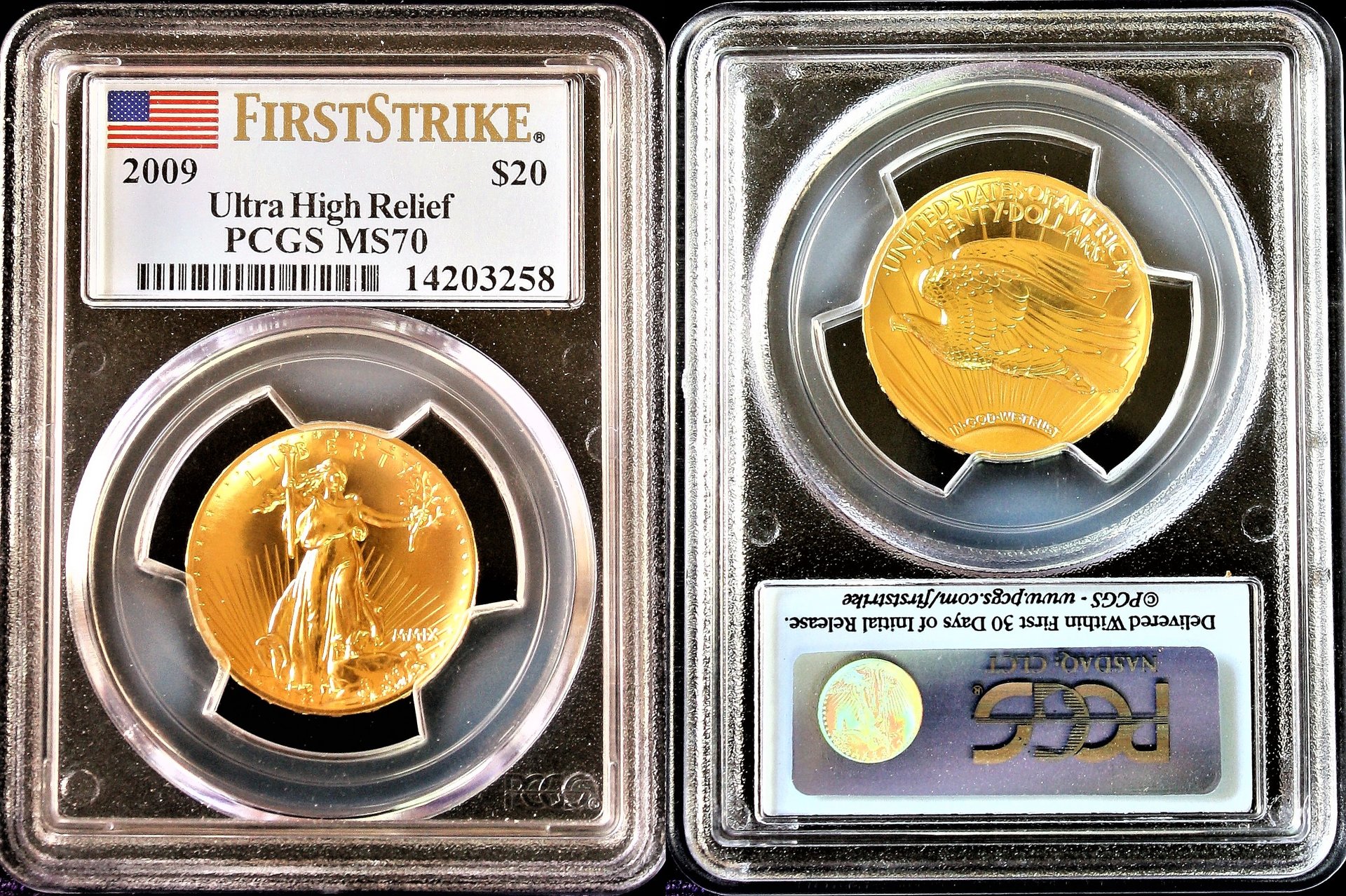 2009 U.H.R, MS70, F.S..jpg