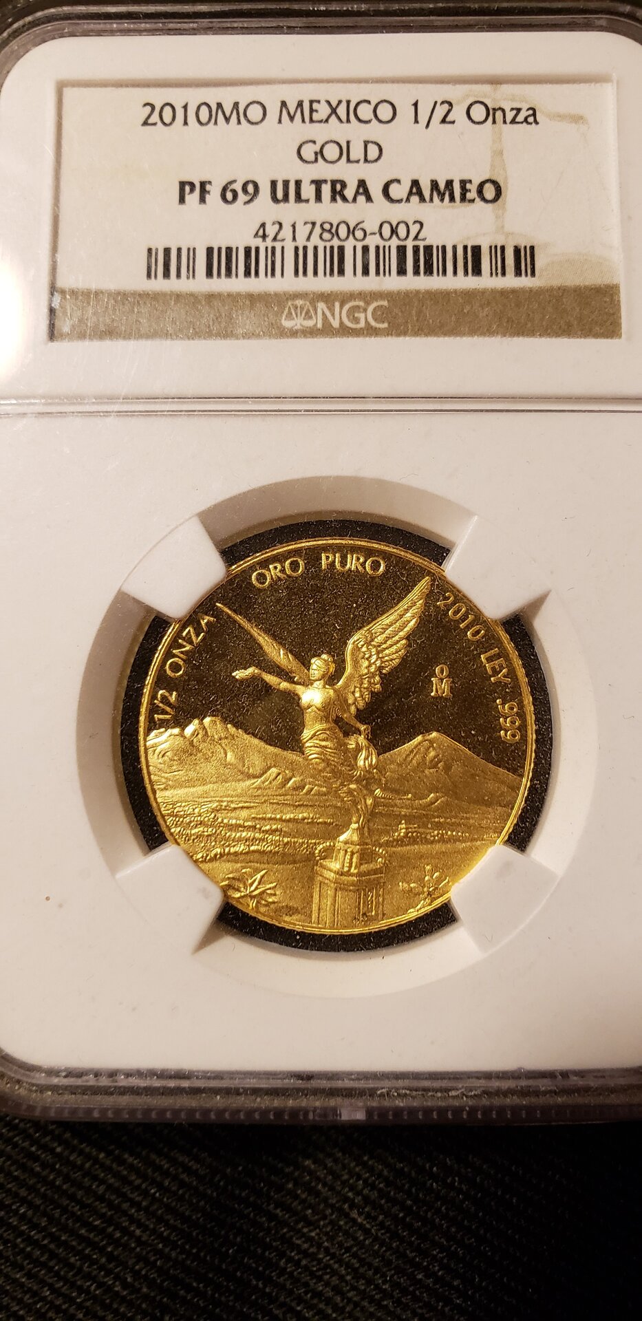 2010 0.5 Oz. Mexican Libertad PF69 UC.jpg