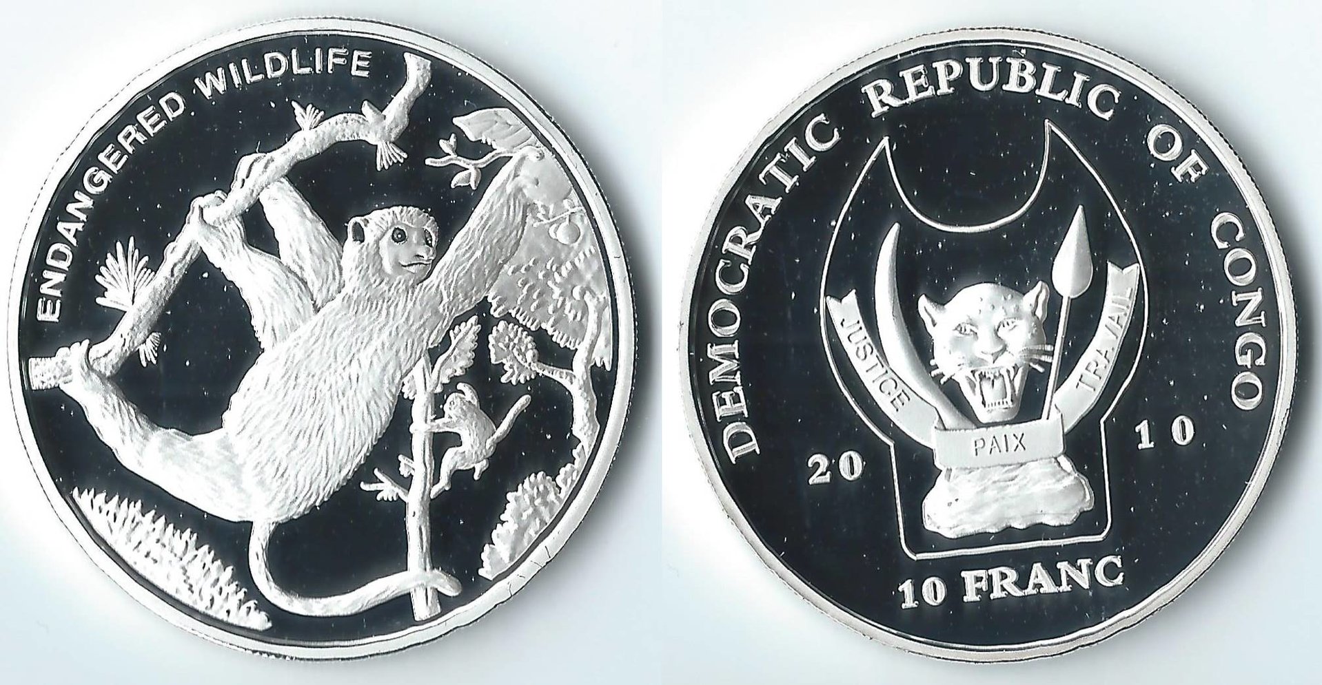 2010 congo 10 francs sloth.jpg