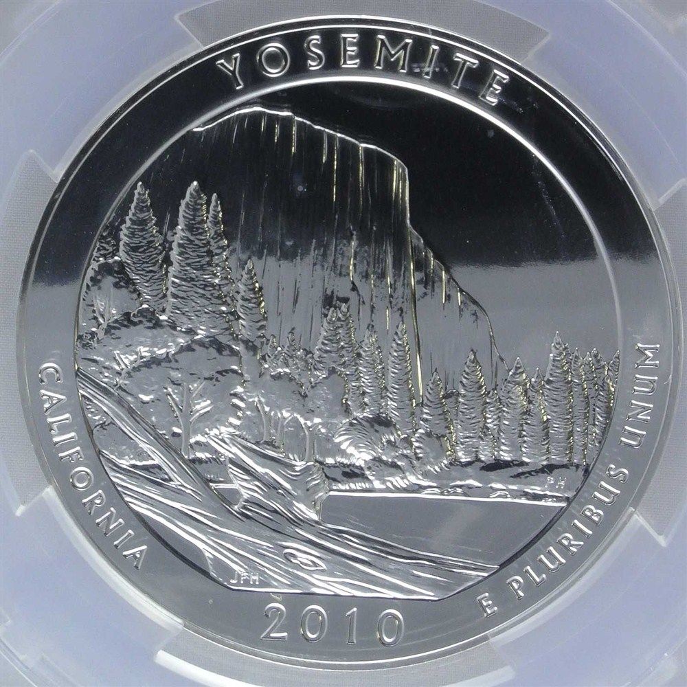 2010 Yosemite National Park First Strike 5 oz. Silver Quarter Dollar ANACS MS69 02.JPG