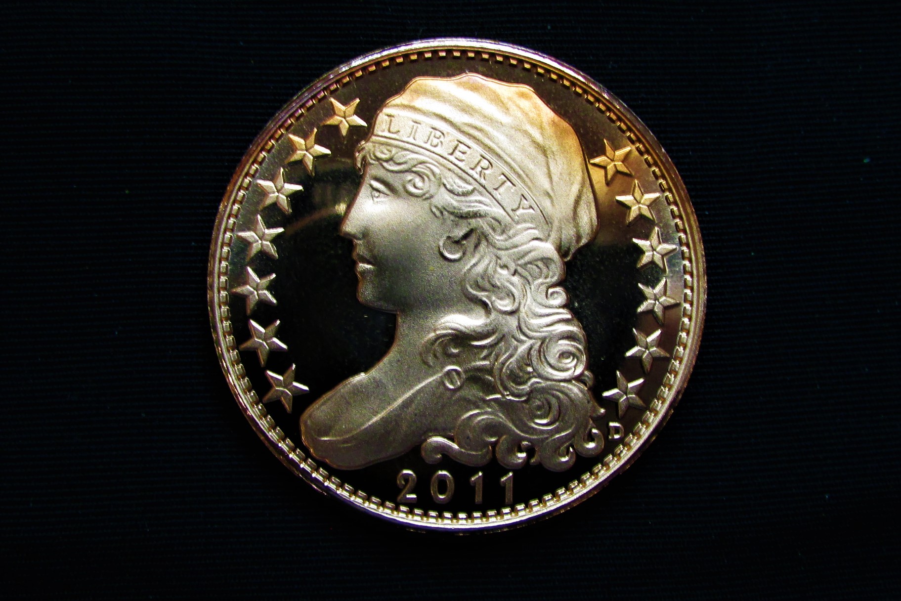 2011 UNA 1 Amero - Capped Liberty - obverse.JPG