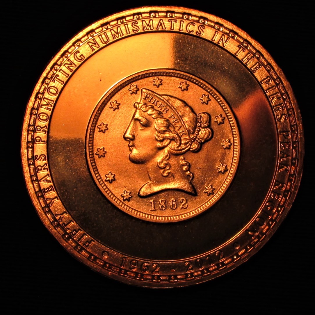 2012 Colorado Springs Coin Club 50th Anniversary (copper proof) - reverse.JPG