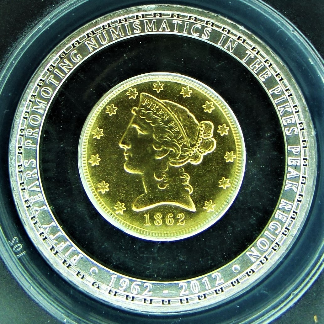 2012 Colorado Springs Coin Club 50th Anniversary (silver proof) - obverse close.jpg