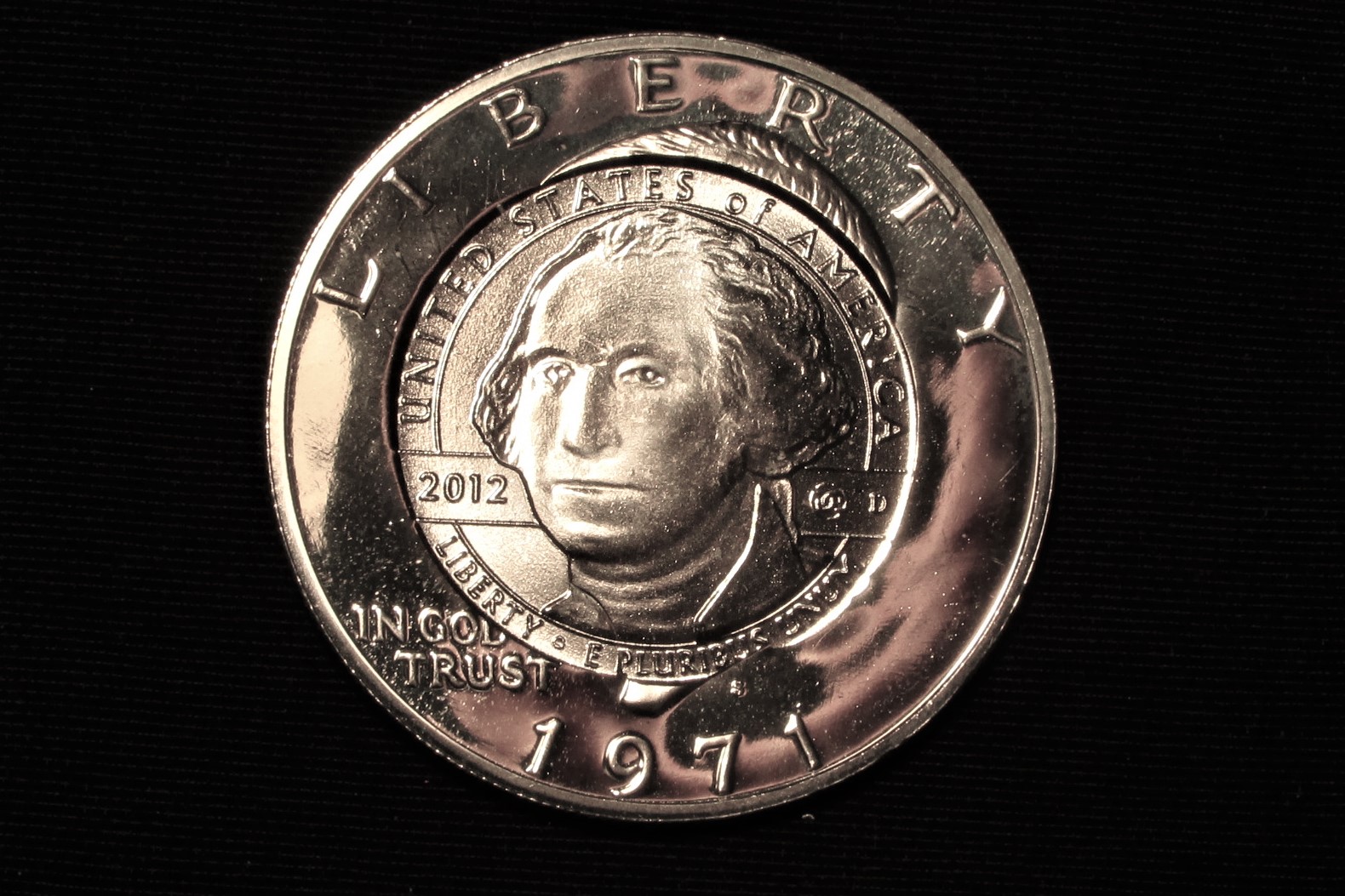 2012 MM Open House 1971-S Proof Ike Dollar OS - obverse 2.JPG