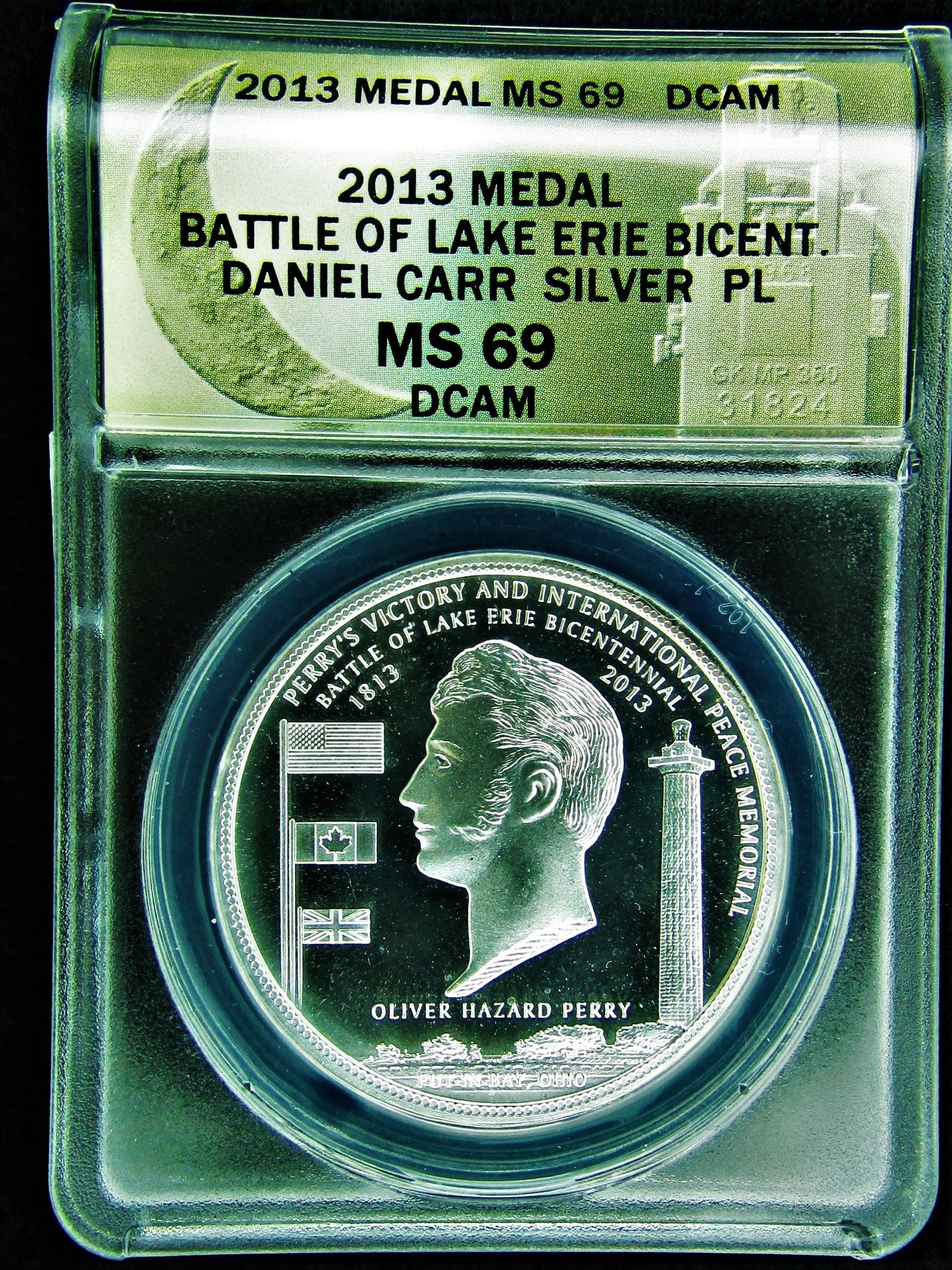 2013 Battle of Lake Erie Bicentennial - Silver - obverse.JPG