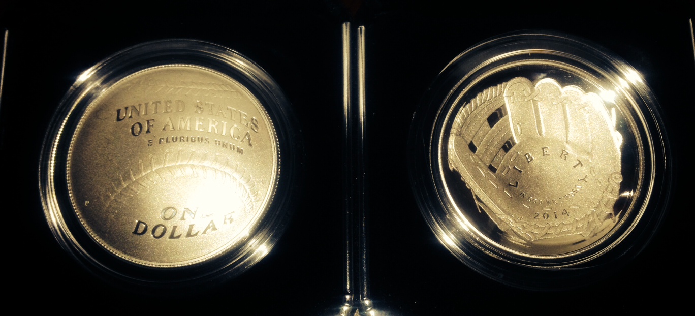 2014 BHOF Silver Proof Dollars.JPG