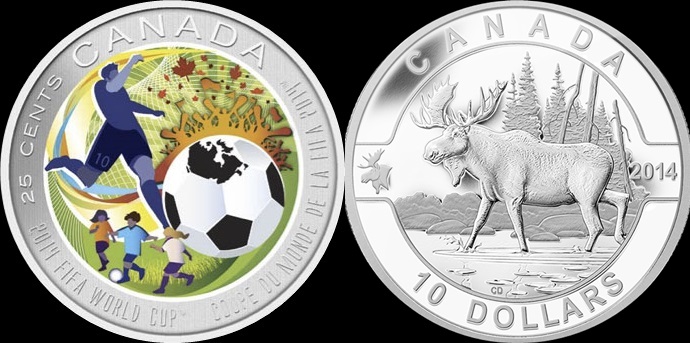 2014 \'Fifa World Cup\' Colorized 25-Cent Coin (Oversized) a-tile.jpg