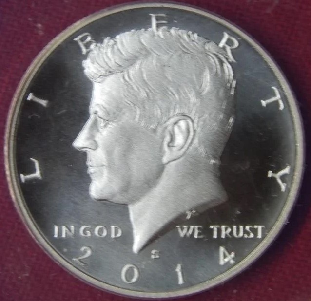 2014 S Kennedy Half Dollar 50th Aniv obv 2.jpg
