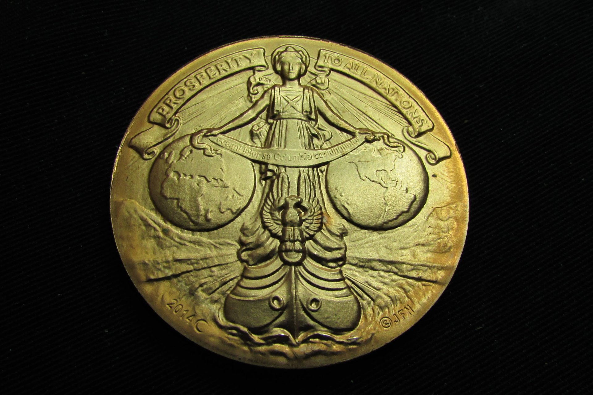 2014 So-Called Dollar Medal - 1st Annual Gathering - obverse.JPG