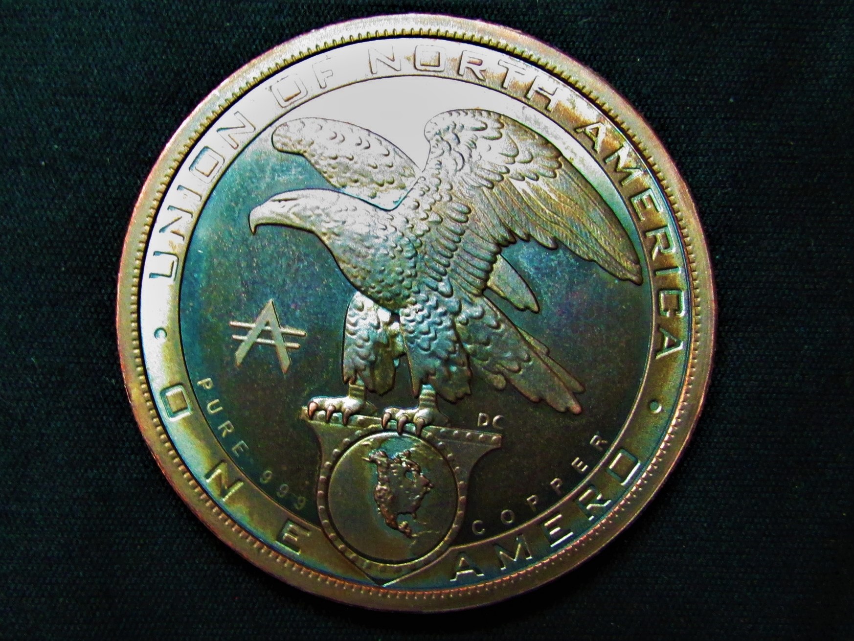 2014 UNA 1 Amero - Shield Liberty (color toned copper) - reverse.JPG