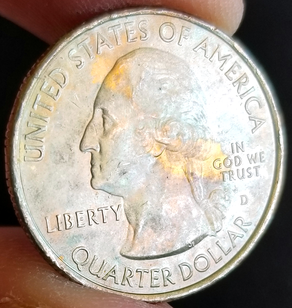 2014 Utah 25c Arches Orange toner Obverse.jpg