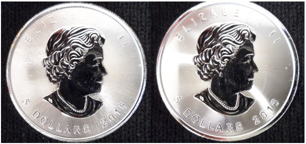 2015 and 2016 Canadian 5 Dollars.jpg