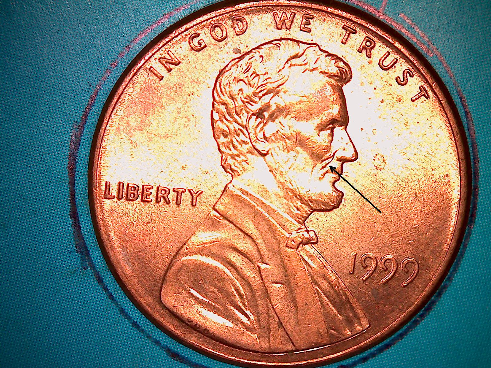 1999 Cent Error Coin Talk