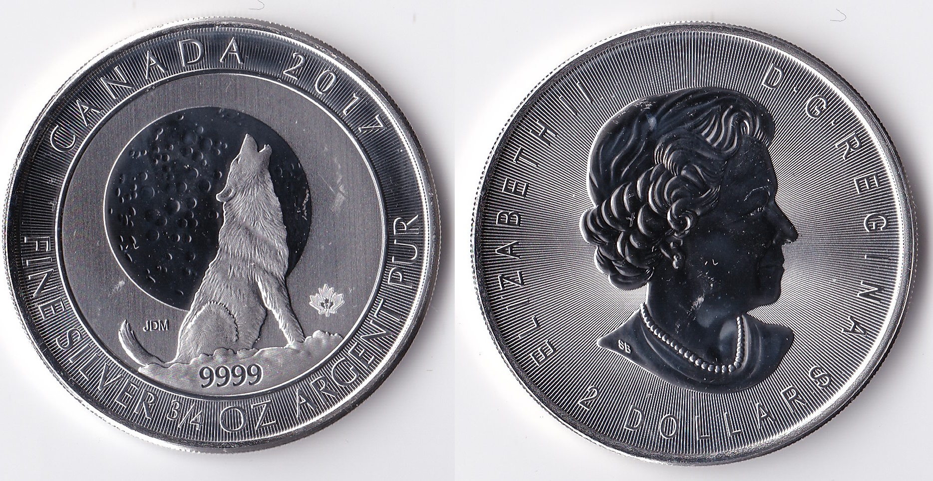 2017 canada 2 dollars wolf.jpg