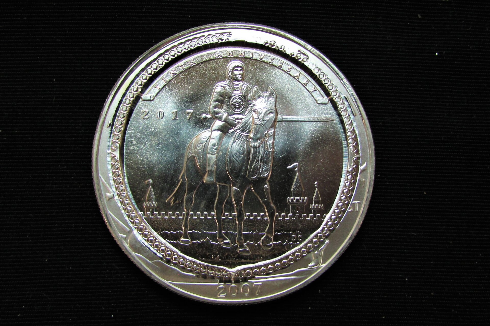 2017 KOTCT Medal (10th Anniversary) ASE OS - obverse.JPG