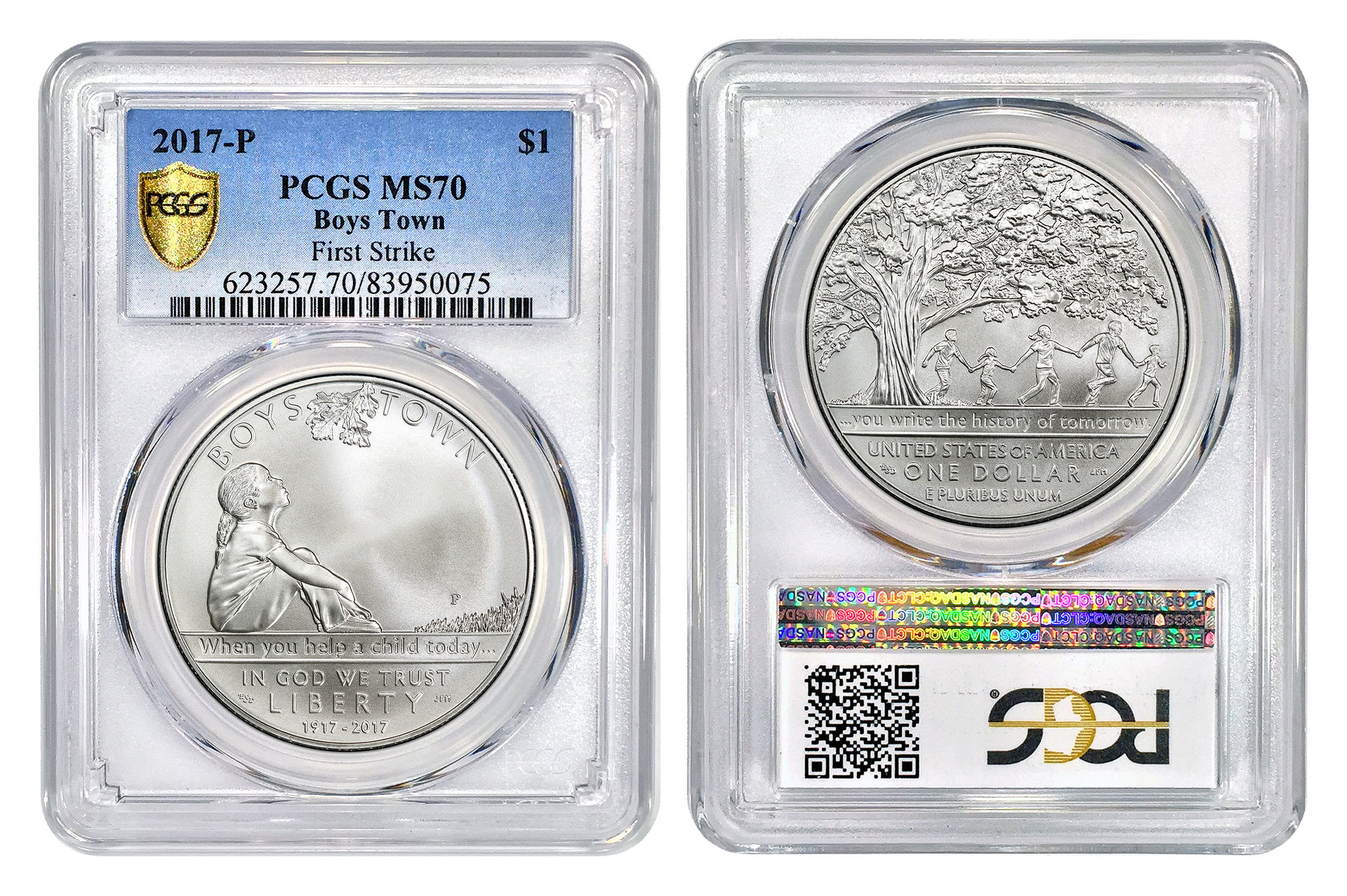 2017-P Boys Town S$ PCGS MS70 FS slab.jpg