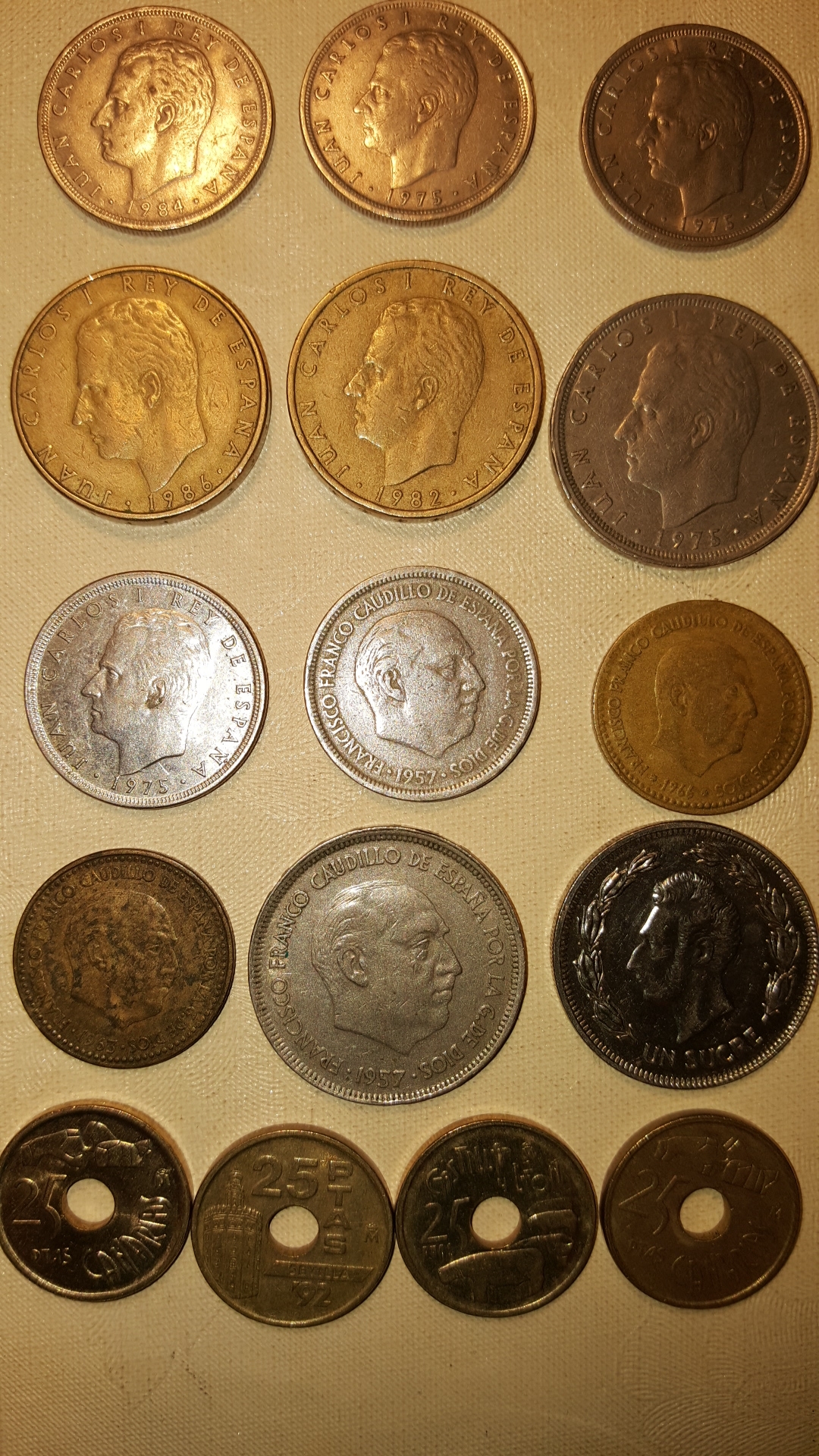 spanish-pesetas-euro-coins-spain-europe-youtube