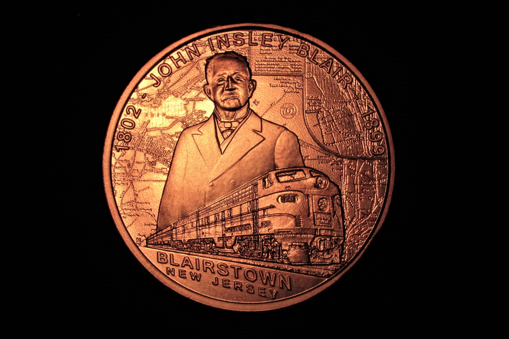 2018 Blair Academy 170th Anniversary Medal (copper) - obverse.JPG