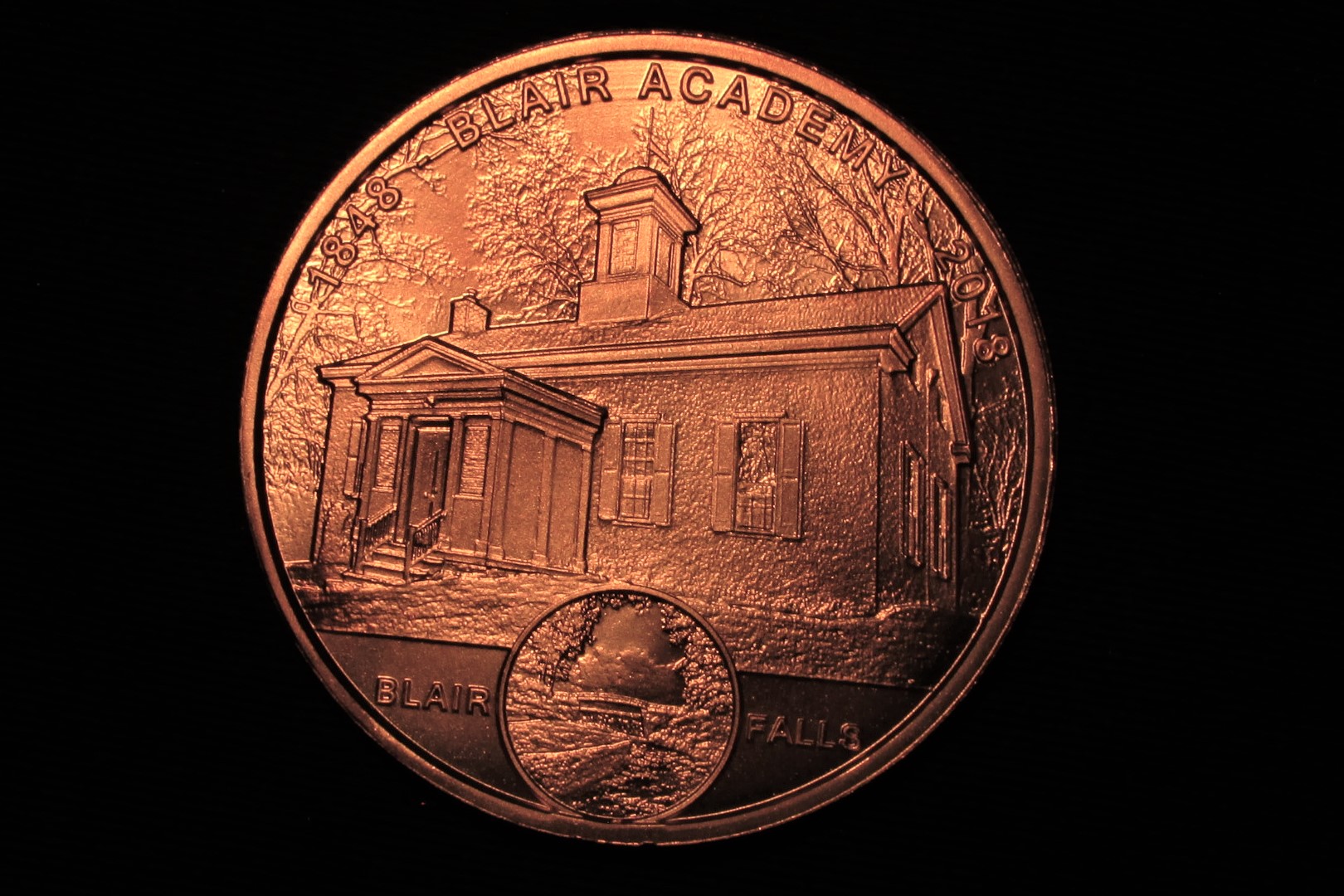 2018 Blair Academy 170th Anniversary Medal (copper) - reverse.JPG