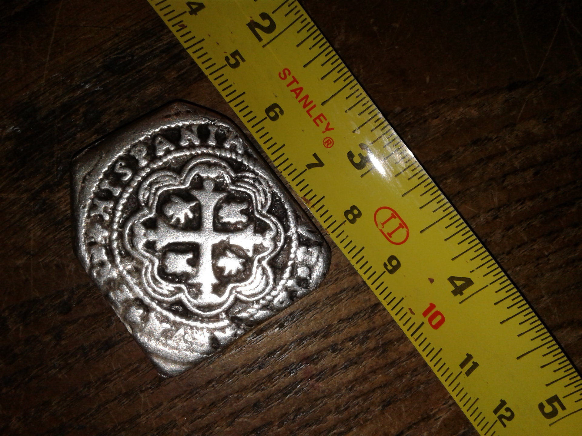 1733 Square Spanish Silver coin? | Coin Talk