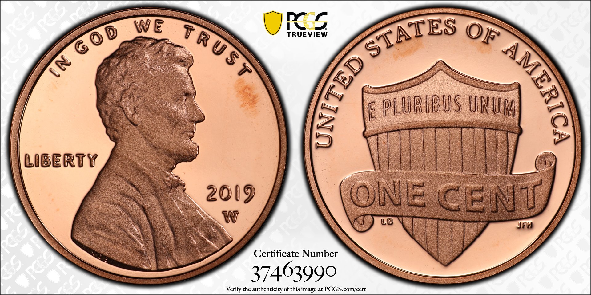 2019-W Lincoln PR69RD DCAM TrueView.jpg
