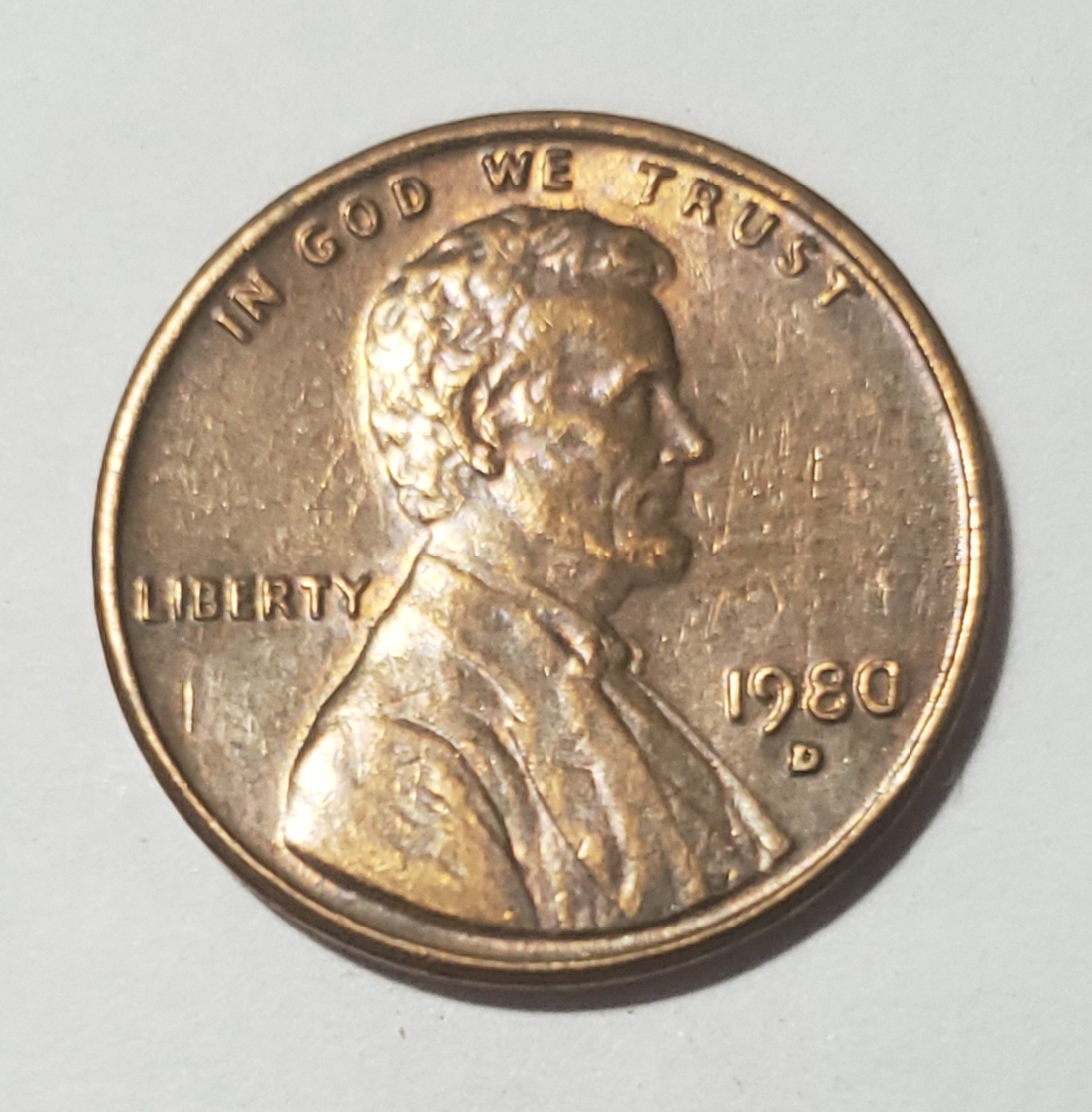 1980 D Penny Error Coin Talk
