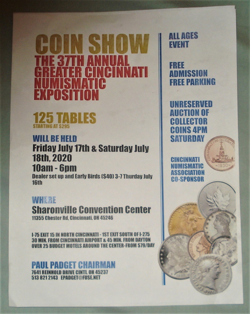 2020 Cincinnati Numismatic Expo.JPG