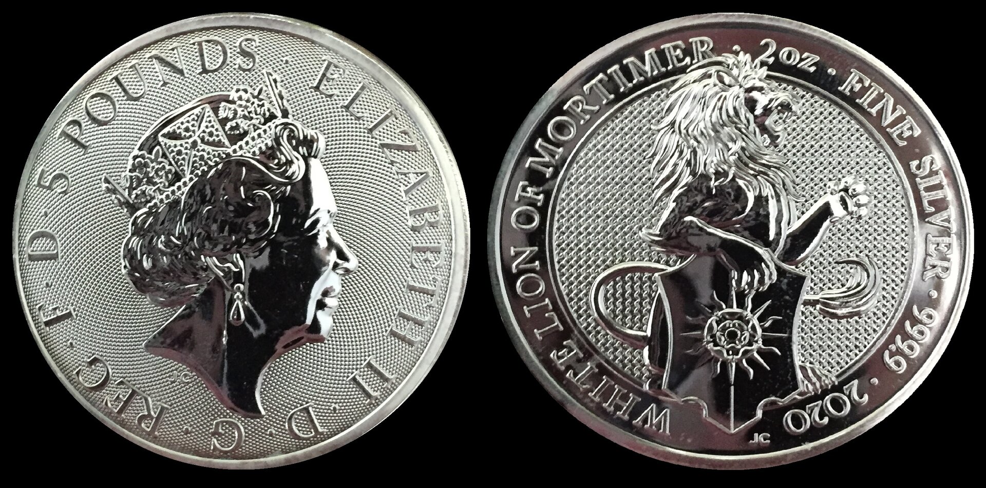 2020 Queen's Beasts White Lion of Mortimer 2oz Ag.jpg