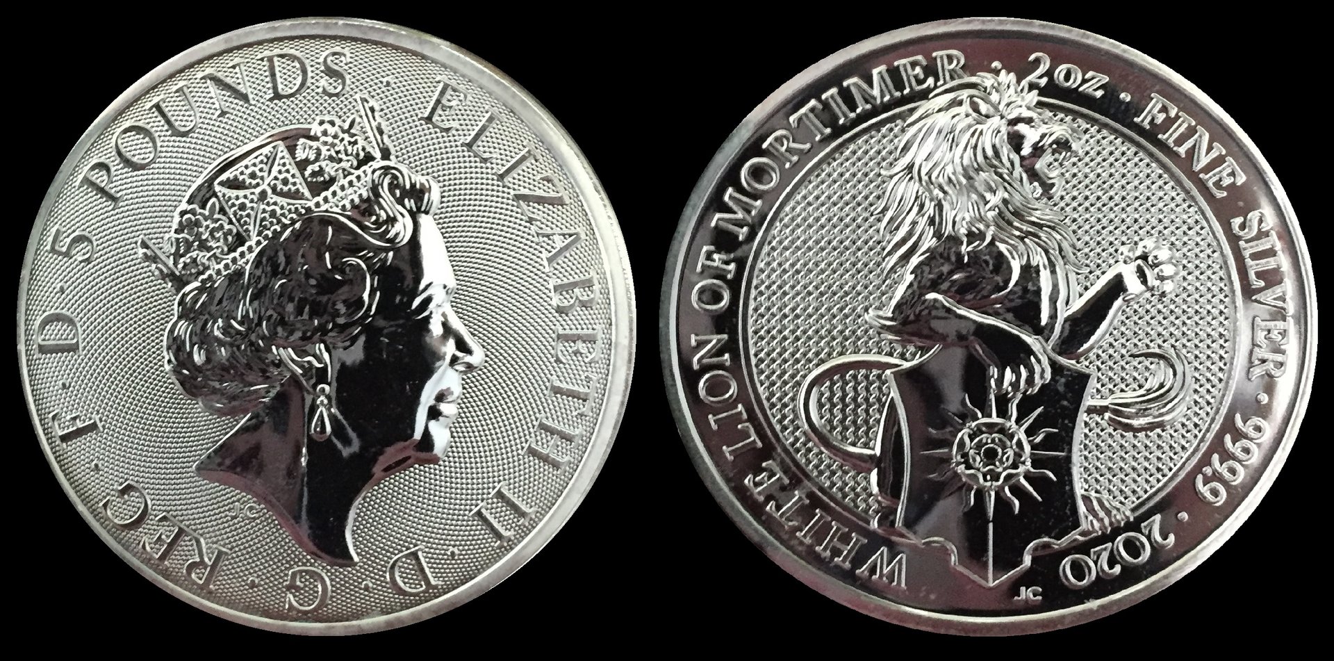 2020 Queens Beasts White Lion Of Mortimer.jpg