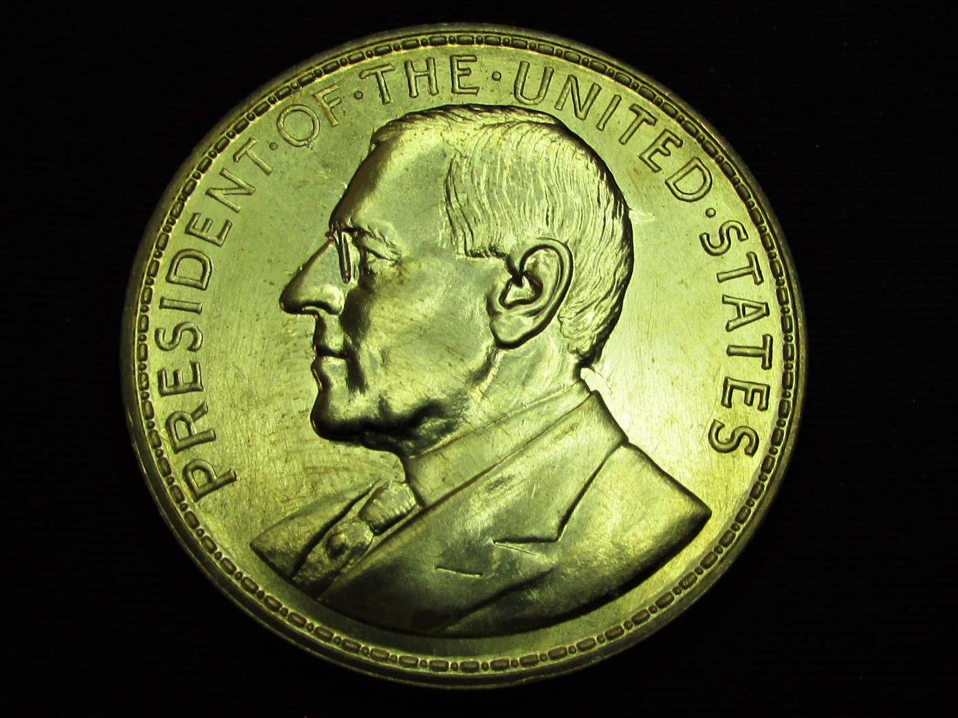 2020 Wilson 100 Year Anniversary Medal (Brass) - obverse .JPG