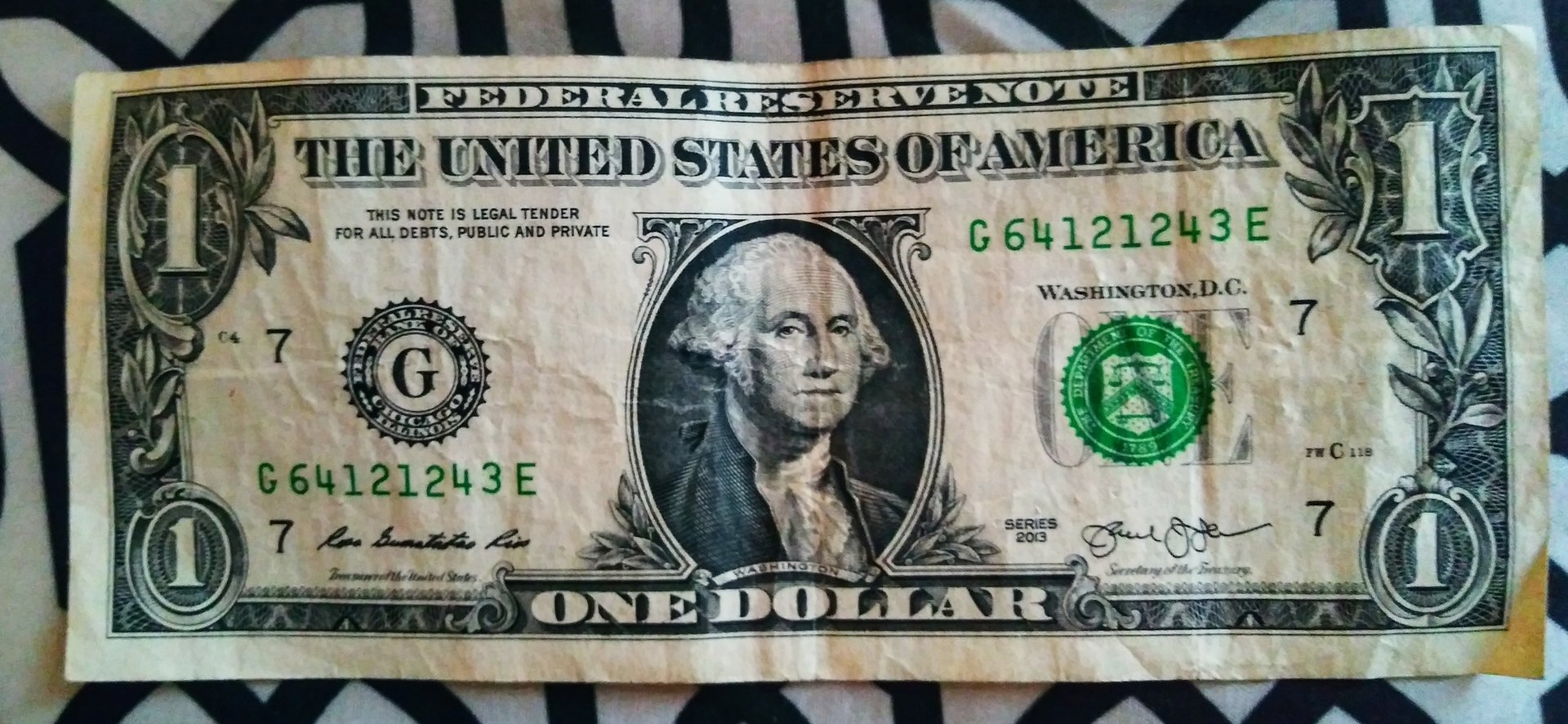 2013 One Dollar Bill Almost Cool Coin Talk