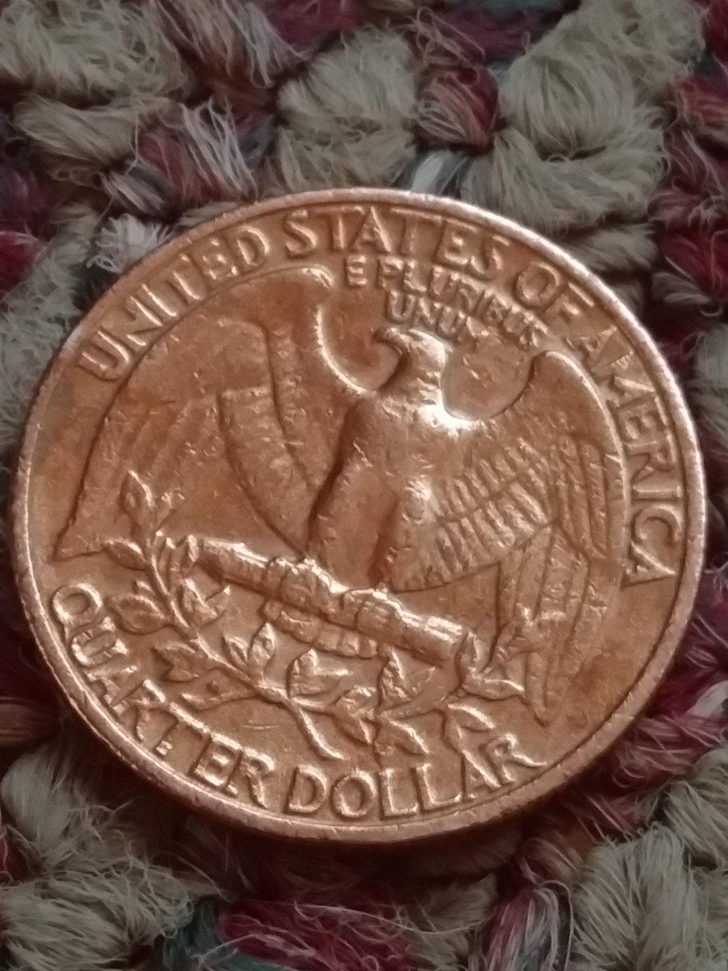 Copper color quarter | Coin Talk