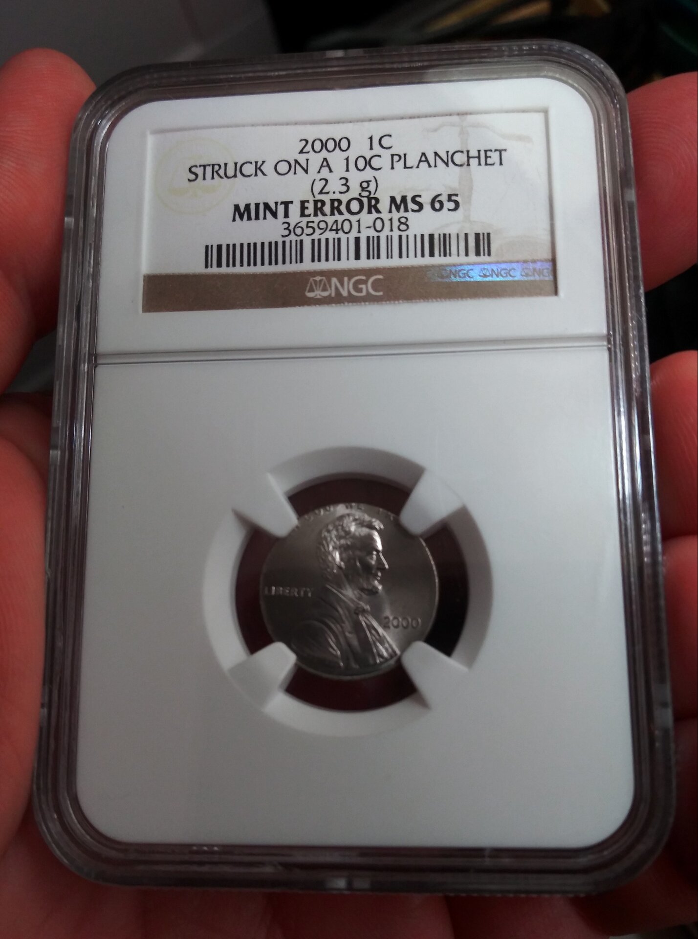 1976d penny struck on dime planchets. Coin Talk