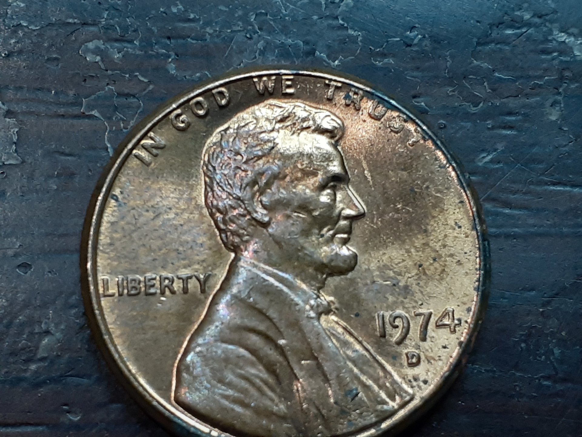 One Cent 1974 D Value