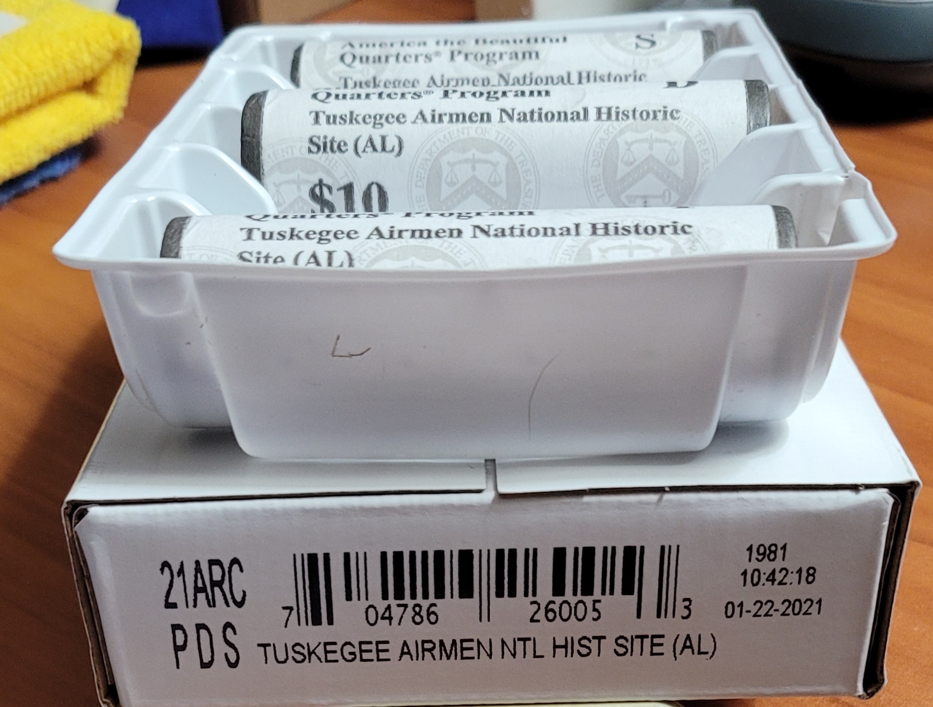 2021 P D S Tuskegee Airmen National Historic Site Coin Roll Set 1.jpg