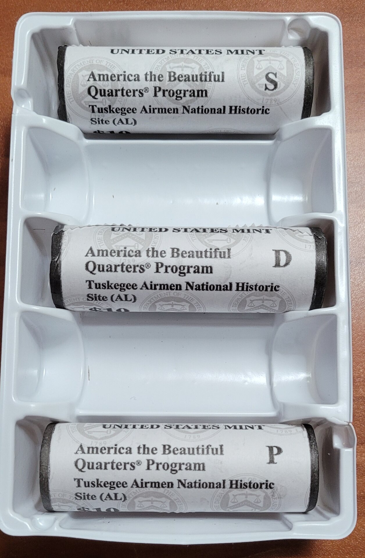 2021 P D S Tuskegee Airmen National Historic Site Coin Roll Set 2.jpg
