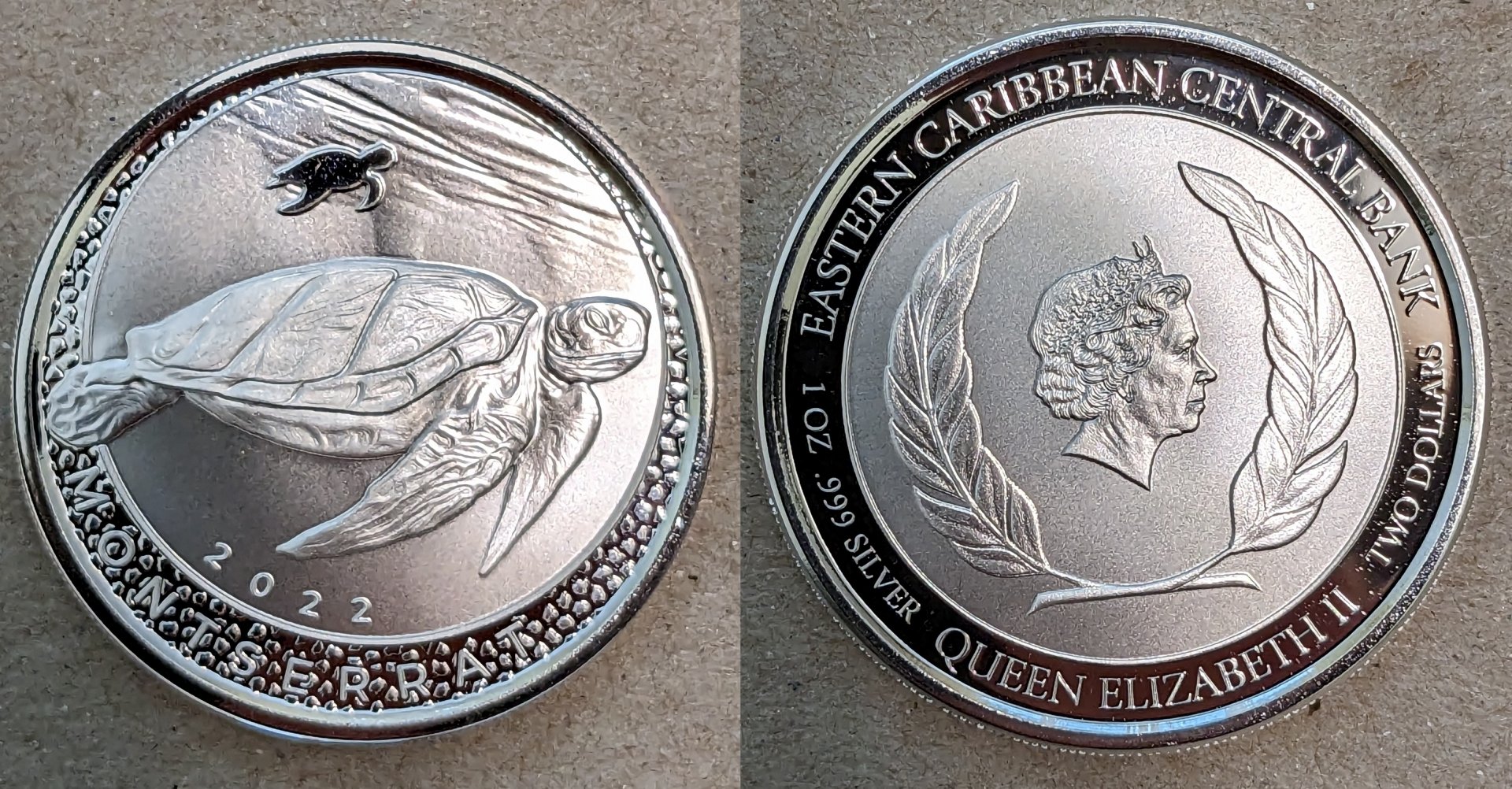 2022 eastern caribbean 2 dollars turtle.jpg