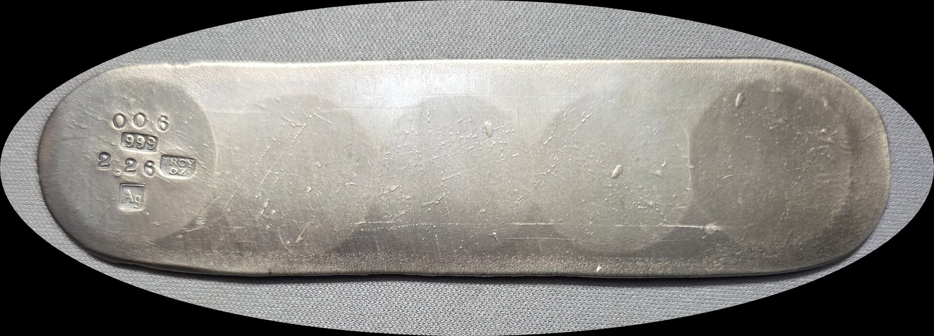 2023 Gallery Mint Ron Landis .999 Silver Train Bar  #6 of 10 2.jpg