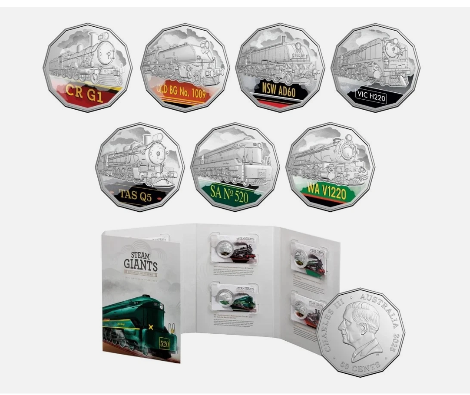 2025 50c Coloured Uncirculated Seven-Coin Collection - Steam Giants.png